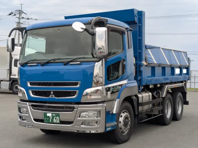 三菱 スーパーグレート QKG-FV60VX(6x4)の写真1