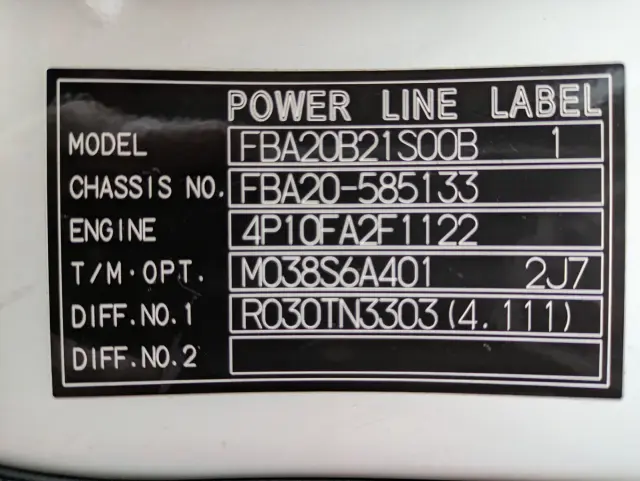 三菱 キャンター 2RG-FBA20(2WD)の写真2