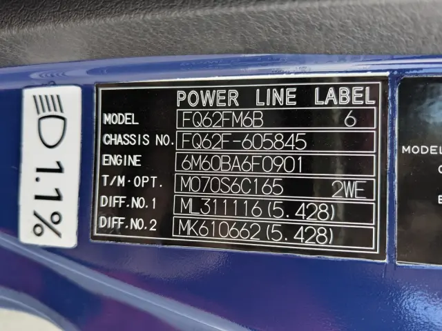 三菱 ファイター 2DG-FQ62F(2WD)の写真2