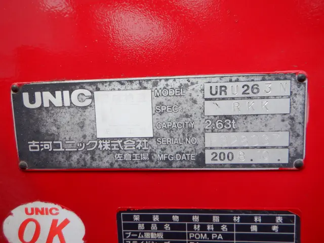 いすゞ エルフ BDG-NKR85R(2WD)の写真20
