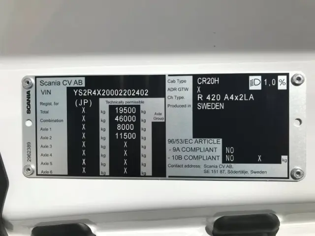 スカニア Rシリーズ 不明の写真43