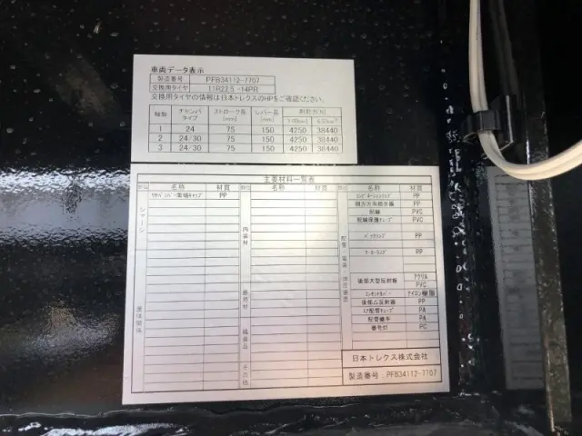 日本トレクス トレクス PFB34112(未入力/関係無)の写真34