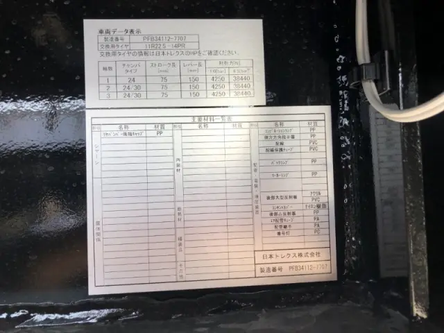 日本トレクス トレクス PFB34112(未入力/関係無)の写真35