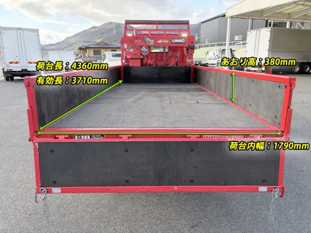 日野 デュトロ BDG-XZU388M(4WD)の写真8