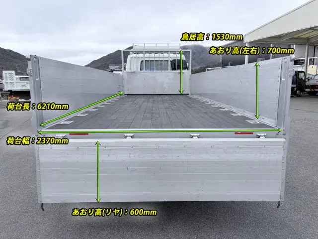 三菱 ファイター 2KG-FK61F(2WD)の写真3