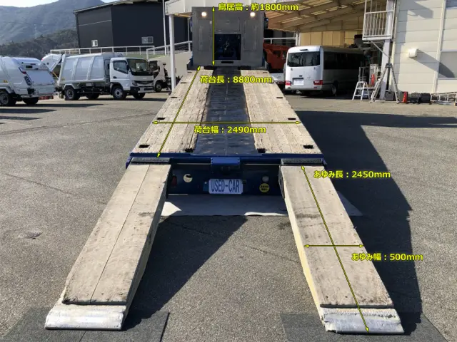 三菱 スーパーグレート QPG-FS60VZ(8x4)の写真8