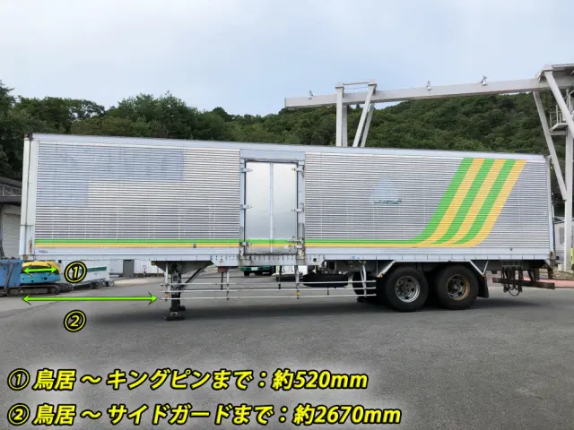 日本トレクス バンセミトレーラー VFB24101改(その他)の写真3