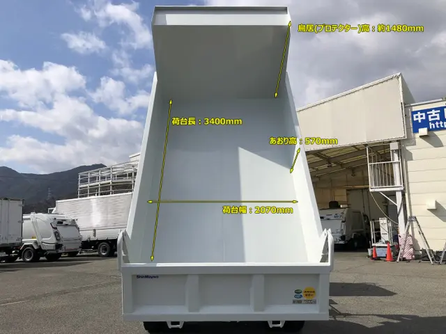 三菱 ファイター 2KG-FK62FZ(2WD)の写真3