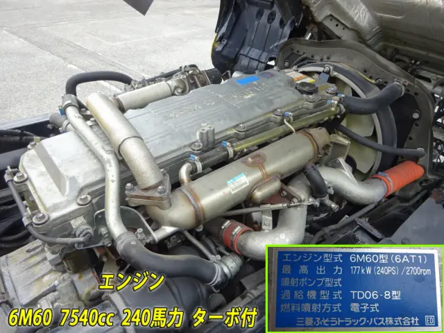 三菱 ファイター PDG-FK61F(2WD)の写真10