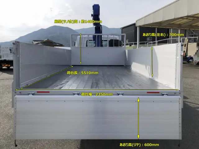 三菱 ファイター 2KG-FK62F(2WD)の写真3