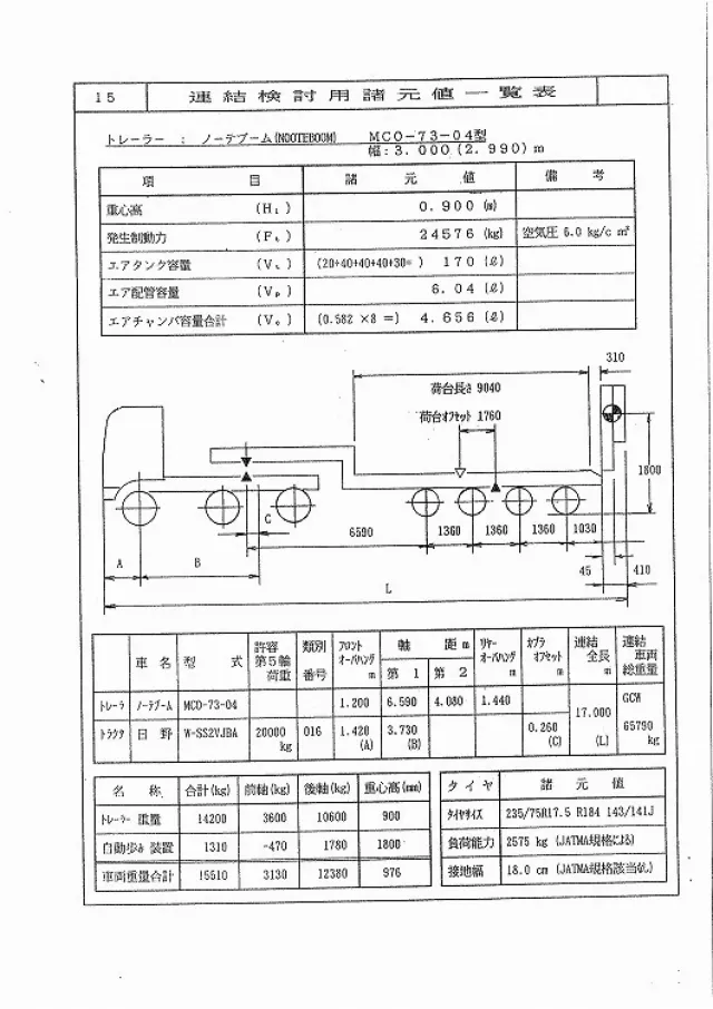 ノーテブーム セミトレーラ 不明の写真50