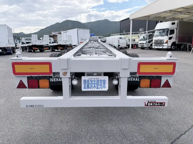 フルハーフ 海上コンテナセミトレーラー KFKGG340W改の写真3