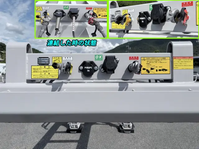 フルハーフ 海上コンテナセミトレーラー KFKGG340W改の写真15