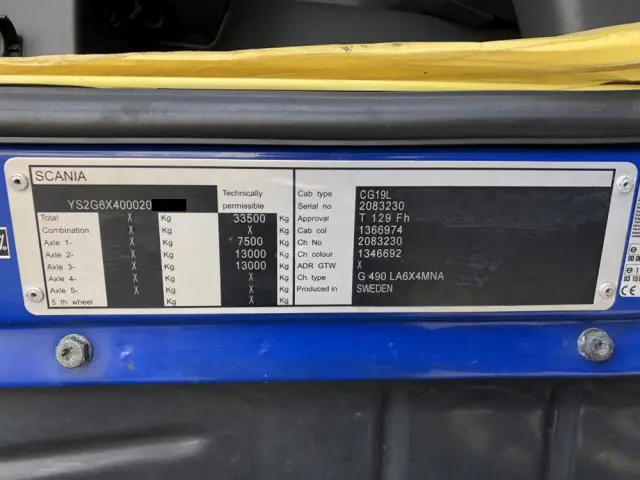 スカニア Gシリーズ 不明(6x4)の写真49
