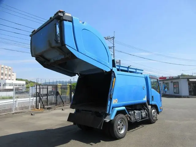 回転板式パッカー★新明和製★容積５．１立米|いすゞ エルフ TKG-NMR85N(2WD)の写真12