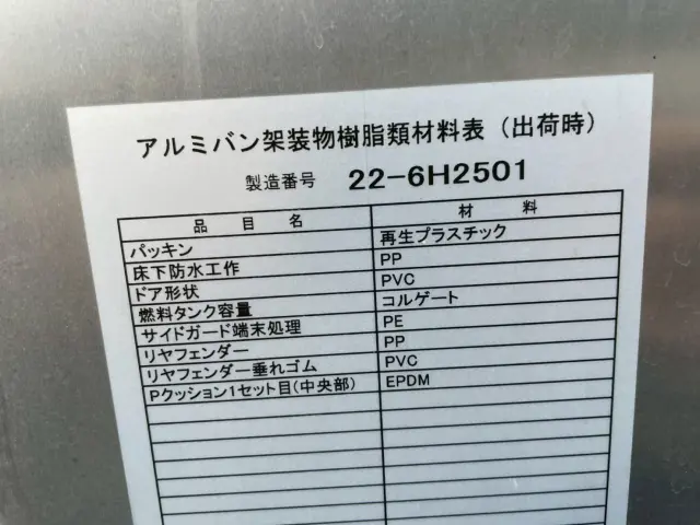 いすゞ エルフ 2RG-NPR88AN(2WD)の写真15