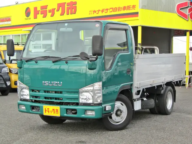 荷台あおりがアルミ製の２トントラックが入庫です！！|いすゞ エルフ TKG-NJR85A(2WD)の写真1