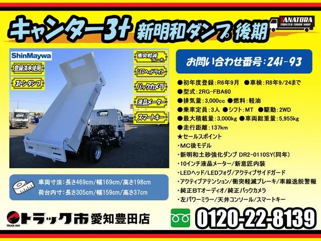 三菱 キャンター 2RG-FBA60(2WD)の写真2