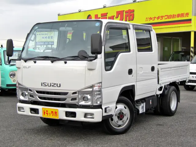 とても綺麗な4WDのダブルキャブが入庫です♪|いすゞ エルフ 2RG-NJS88A(4WD)の写真1