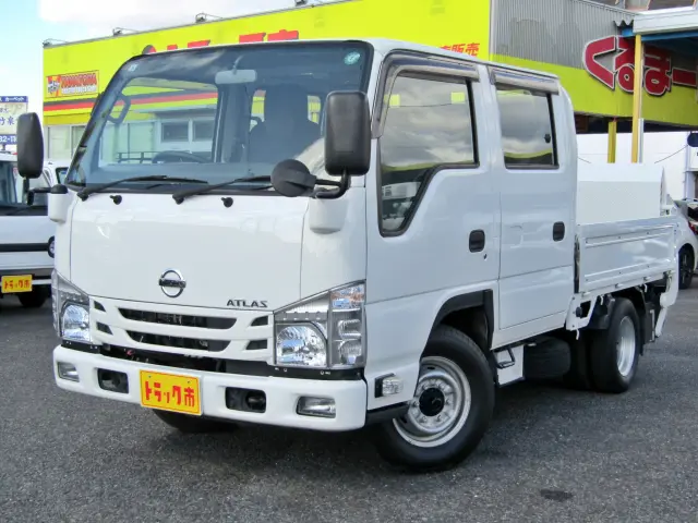 パワーゲートが付いた6人乗りのWキャブが入庫しました☆|日産 アトラス 2RG-AHR88A(2WD)の写真1