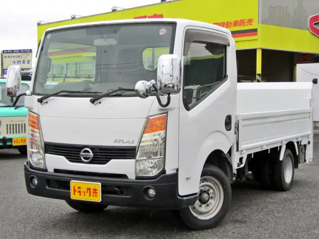 ☆リモコン付きのパワゲート車！低床Ｗタイヤが入庫です☆|日産 アトラス CBF-SQ2F24(2WD)の写真1