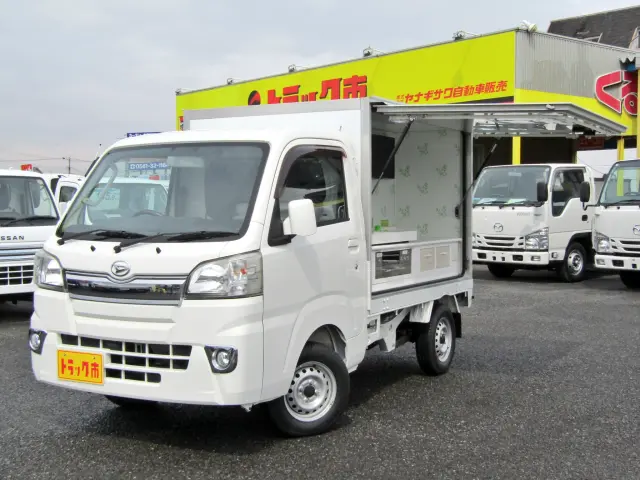 ガスコンロ付きの実演販売仕様軽トラックが入庫です☆|ダイハツ ハイゼットトラック EBD-S500P(2WD)の写真1