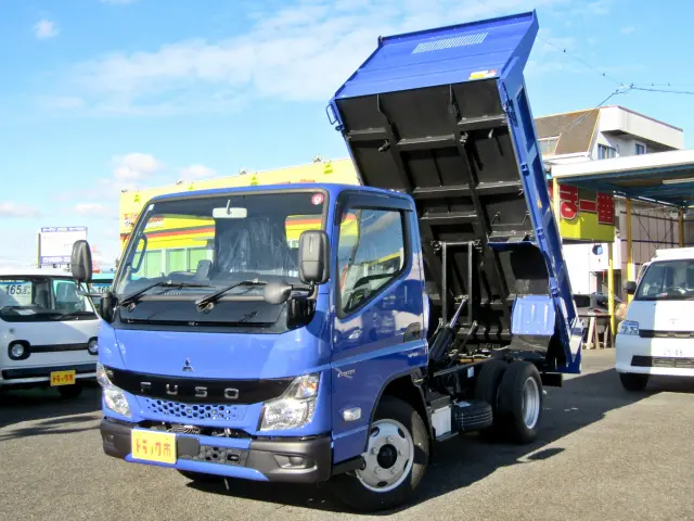 お問合せが多い３トン1０尺のオートマダンプが入庫しました☆|三菱 キャンター 2RG-FBA20(2WD)の写真1