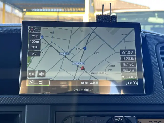 DreamMaker製のポータブルナビを装備♪|日産 アトラス CBF-SQ2F24(2WD)の写真18