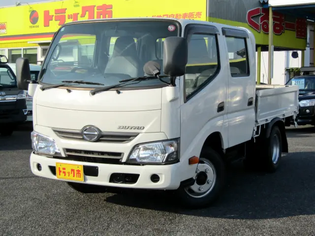お買得な２トンのWキャブ！走行6万キロ台が入庫しました☆|日野 デュトロ TKG-XZU605M(2WD)の写真1