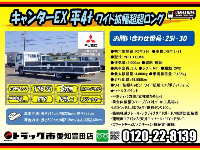 三菱 キャンター 2PG-FEDS0(2WD)の写真2