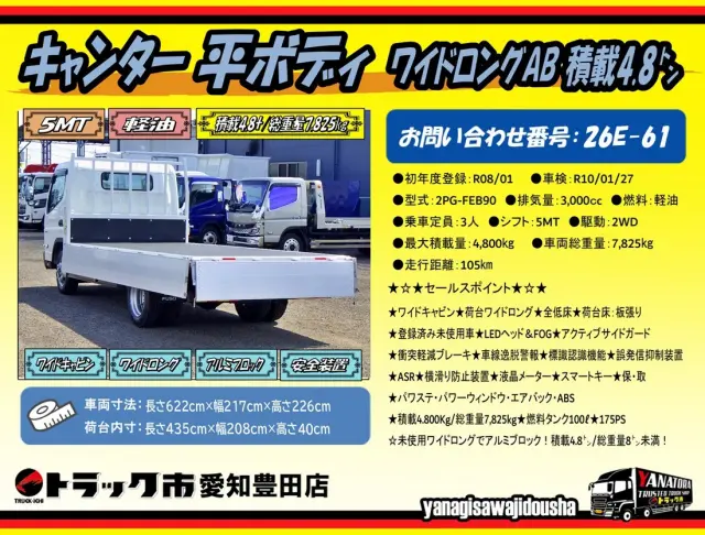 三菱 キャンター 2PG-FEB90(2WD)の写真2