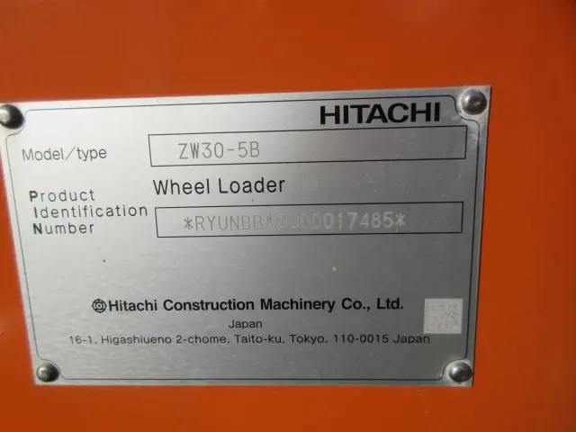 日立建機 ZW30-5B ZW30-5Bの写真18