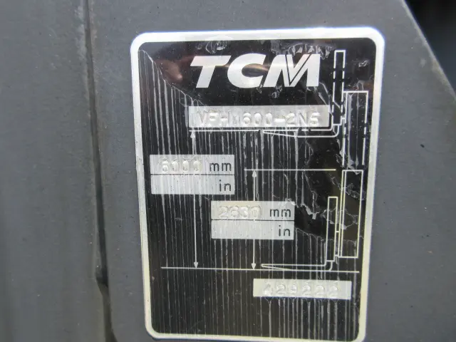 TCM フォークリフト FD25T3の写真10