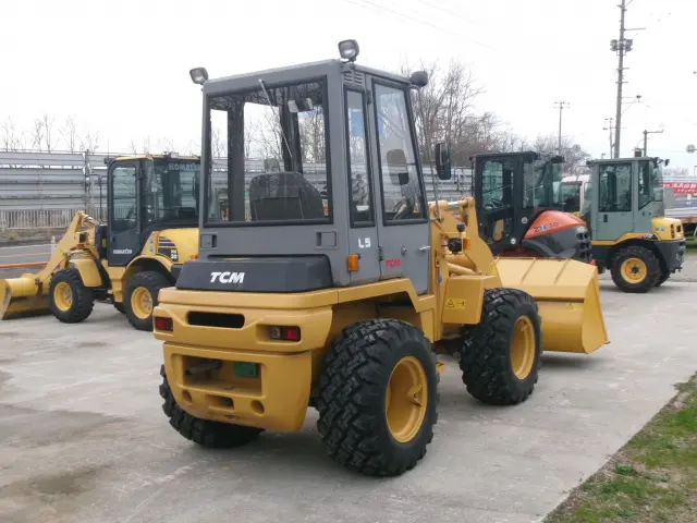 TCM ミニホイールローダ L5の写真7