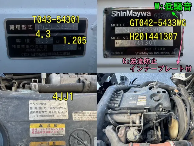 いすゞ エルフ BKG-NKR85AN(2WD)の写真10