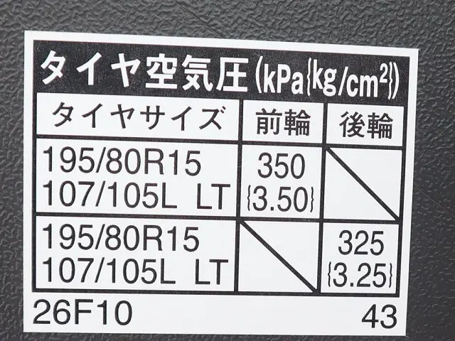 トヨタ ハイエース CBA-TRH229W(4WD)の写真15