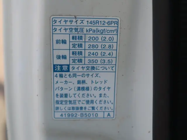 ダイハツ ハイゼットトラック EBD-S510P(4WD)の写真21