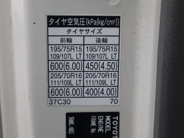 トヨタ トヨエース TPG-XZC645(2WD)の写真19