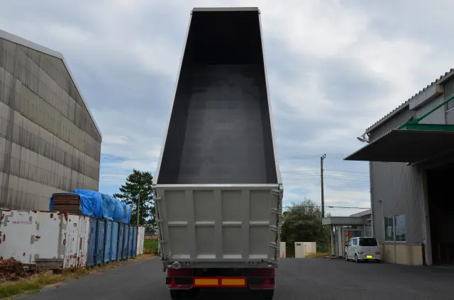 日本トレクス 46立米(46㎥)【40立米(40㎥)以上 大容量!】 深ダンプトレーラー 極東開発 スウェーデン鋼(HARDOX) シングル引き PFB34112(未入力/関係無)の写真20