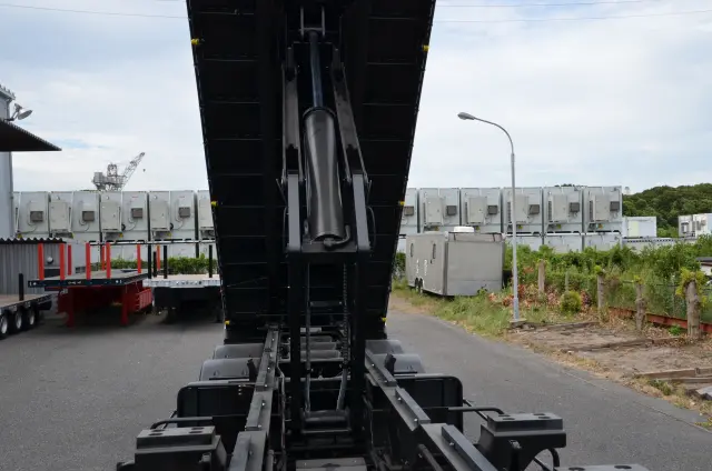 日本トレクス 46立米(46㎥)【40立米(40㎥)以上 大容量!】 深ダンプトレーラー 極東開発 スウェーデン鋼(HARDOX) シングル引き PFB34112(未入力/関係無)の写真22