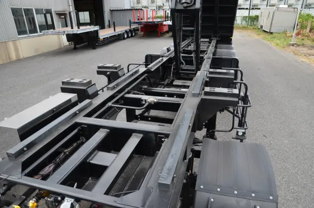 日本トレクス 46立米(46㎥)【40立米(40㎥)以上 大容量!】 深ダンプトレーラー 極東開発 スウェーデン鋼(HARDOX) シングル引き PFB34112(未入力/関係無)の写真23