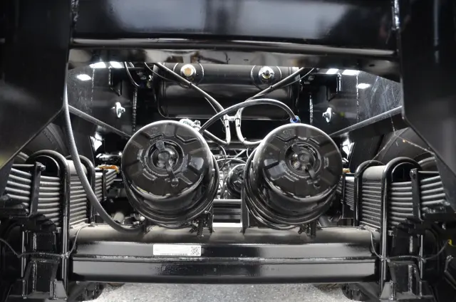 日本トレクス 46立米(46㎥)【40立米(40㎥)以上 大容量!】 深ダンプトレーラー 極東開発 スウェーデン鋼(HARDOX) シングル引き PFB34112(未入力/関係無)の写真27