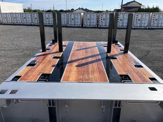 日本トレクス 段付き三軸セミトレーラー PLB34114改(未入力/関係無)の写真17