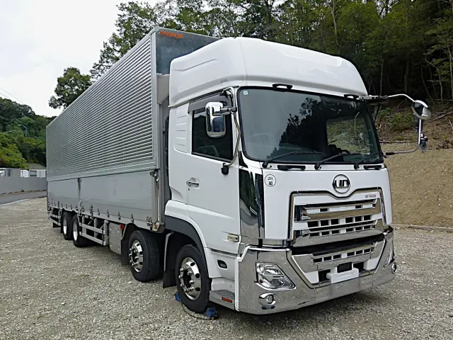 荷台寸法/長9,600×幅2,400×高2,660(㎜)|UD クオン 2RG-CG5FA(8x4)の写真3