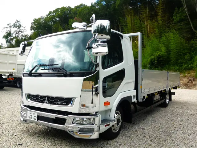 ☆三菱ファイターアルミ平ワイド6200 リヤエアサス 入庫しました!!☆|三菱 ファイター 2KG-FK65F(2WD)の写真1