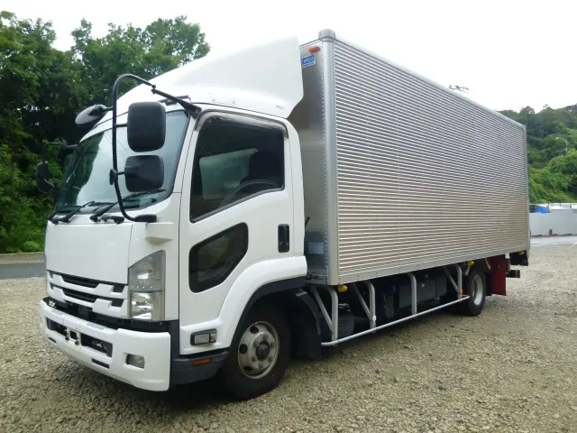 ☆いすゞ アルミバン跳上 PG フルハーフ ワイド|いすゞ フォワード 2RG-FRR90S2(2WD)の写真1