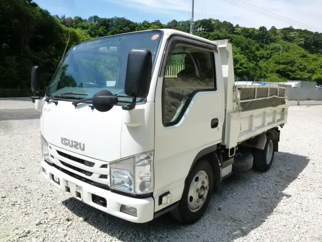 ☆いすゞエルフ 極東開発ダンプ 入庫しました!!☆|いすゞ エルフ 2RG-NKR88AD(2WD)の写真1