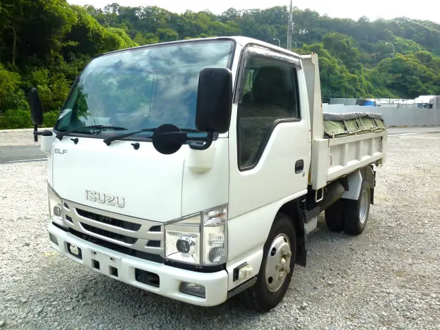 ☆いすゞ 3tLゲートダンプ極東開発製 入荷しました!!☆|いすゞ エルフ 2RG-NKR88AN(2WD)の写真1