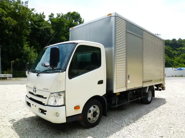 ☆トヨタダイナ アルミバン ワイドロング ゲート付き 入庫しました!!☆|トヨタ ダイナ 2RG-XZU712(2WD)の写真1