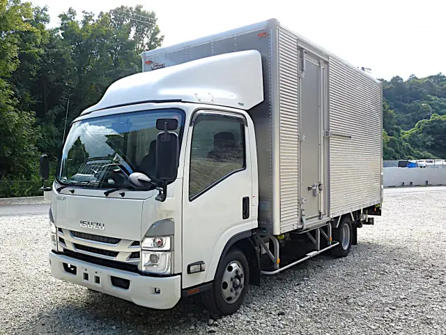 ☆いすゞ バン跳上PG ワイド ロング 入庫しました!!☆|いすゞ エルフ 2RG-NPR88AN(2WD)の写真1